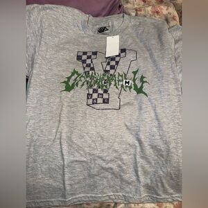 Boys Vans Gray Graphic T-Shirt MEDIUM nwt